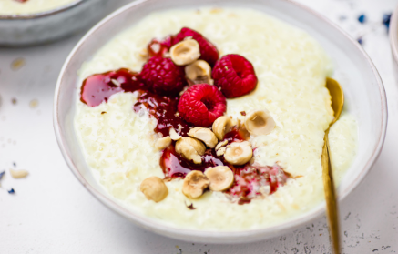 Ricetta fit: Porridge proteico di riso con sole 145 kcal